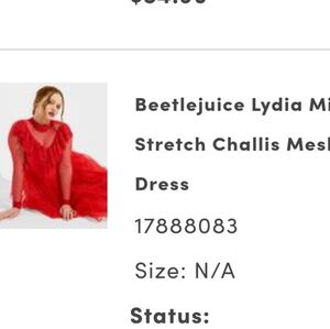 Woman's dress and costume